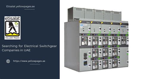 switchgear manufacturing companies in uae.